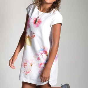 Watercolor Floral Dress - Zara